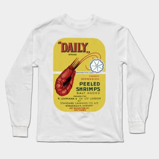 Daily Peeled Shrimps Long Sleeve T-Shirt